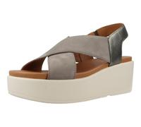 Geox D Xand 2.2s B, Sandali con Zeppa Donna, Salvia, 38 EU