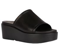 Geox D Xand 2.2s C, Sandali con Zeppa Donna, Nero, 37 EU