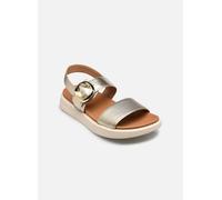 Geox Sandalo da donna D XAND 2S A Wedge, LT Gold, 39 EU