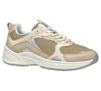 Geox D ZARVIA A, Scarpe da Ginnastica Donna, Lt Taupe/Papyrus, 40 EU