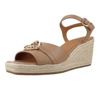 Geox D PANAREA B, Sandalo con Zeppa Donna, Beige, 41 EU