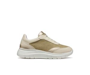 Geox D55YNA0LYBCC2L1S-D PLUMMERY Sneakers Donna LT GOLD/PAPYRUS PE25