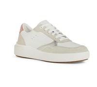 Geox DALYLA A Sneaker da Donna, Bianco/Dk Skin, 37 EU, White Dk Skin, 37 EU