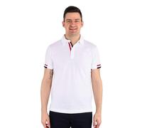 Geox Dettagli Polo M, Bianco, XL Uomo