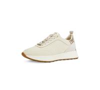 Geox Donna D Amabel Sneaker, Beige, 37 EU, Beige., 37 EU