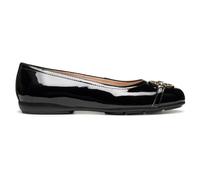 Geox Donna D ANNYTAH Ballet Flat, Nero, 39 EU, Nero, 39 EU