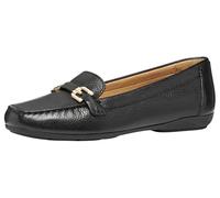 Geox Donna D ANNYTAH Moc B Moccasin, Nero, 37 EU