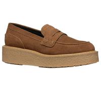 Geox Donna D Elidea AMoccasin, Dk Cammello, 36 EU