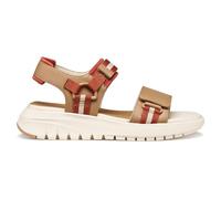 Geox Donna D Flextride S C Sandali con zeppa, Beige Mattone, 40 EU
