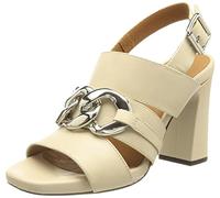 Geox Donna D Genziana 90 E Sandali Donna, Beige (Cream), 39 EU