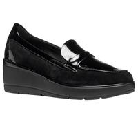 Geox D Ilde, Moccasin Donna, Nero, 40 EU