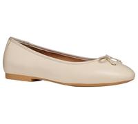 Geox Donna D New Palmaria F Ballet Flat, Papyrus, 38 EU