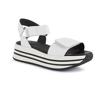 Geox Donna D Sandal Kency A Sandali Donna, Bianco (White), 36 EU