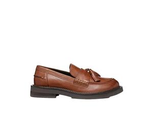 Geox Donna D Serilda Loafer, Brown, 42 EU, Marrone, 42 EU