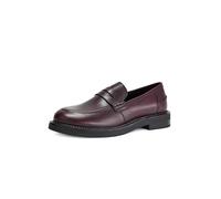 Geox Donna D Serilda Loafer, Rosso, 38,5 EU, Colore: Rosso, 38.5 EU