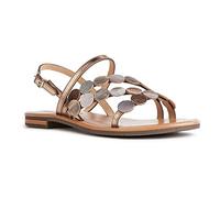 Geox Donna D Sozy S X Sandali Donna, Marrone (Bronze), 37 EU