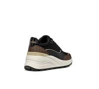 Geox Donna D Spherica Ec13 A Sneaker, Nero, 40 EU