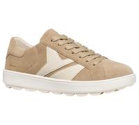 Geox Donna D SPHERICA ECUB-1 B Sneaker, Cream/Papyrus, 40 EU