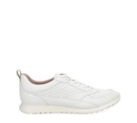 Geox Donna D Sukie 2.0 A Sneaker, Bianco, 37 EU