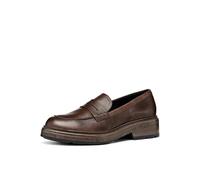 Geox D Swelen, Mocassino Donna, Marrone, 39 EU