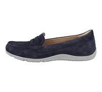 Geox Donna D Vega Moc A Mocassini, Blu (Navy), 37.5 EU
