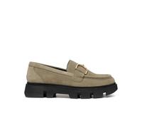 Geox Donna D Vilde HMoccasin, Muschio, 2 UK