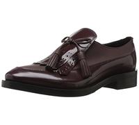 Geox Donna F, Scarpe Stringate Basse Brogue, Rot (Dk BURGUNDYC7357), 36 EU