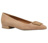 Geox Donne D Charyssa C Ballet Flat, Fango, 38 EU