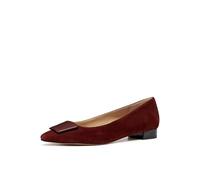Geox D Giselda15, Balletto Piatto Donna, Marrone, 38 EU