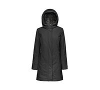 Geox W Spherica Long Park Giacca, Nero, 40 Donna