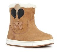 Geox Girl's B Trottola Ankle Boot, Whisky Black, 25 EU