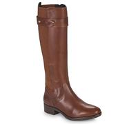 Geox D Felicity, Stivali Alti al Ginocchio, Marrone, 40 EU