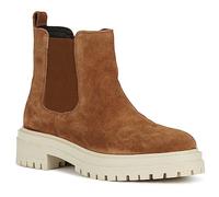 Geox Girl's D Iridea Ankle Boot, Marrone, 6 UK