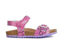Geox J Adriel Girl C, Sandali, Fucsia Multicolore, 25 EU