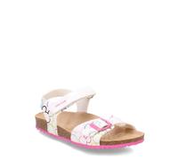 Geox J Adriel Girl C, Sandali, Bianco/Multicolore, 28 EU