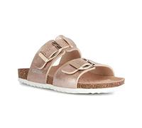 Geox Girl's J Adriel E Sandal, Oro rosa, 24 EU