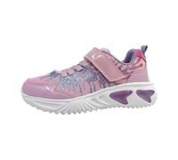 Geox Girl's J Assister C Sneaker, Pink Sky, 35 EU