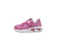 Geox Girl's J Assister D Sneaker, Fuchsia Multi Coloured, 35 EU