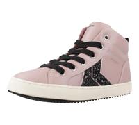 Geox Girl's J Kalispera B Sneaker, Antique Rose Black, 2.5 UK