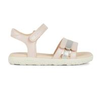 Geox J Sandal Haiti Girl, Lt Rose Silver, 33 EU
