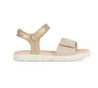 Geox Girl's J Sandal Haiti, Platinum Beige, 9 UK Child