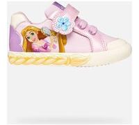 Geox Ragazza B GISLI Girl A Sneaker, Pink/Dk Lilac, 22 EU