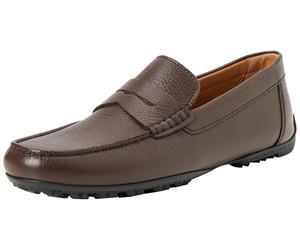 Geox Herren U Kosmopolis +Grip W Mocassino, Marrone Scuro, 43.5 EU