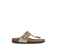 Geox D Brionia K, Infradito Donna, Oro, 37 EU