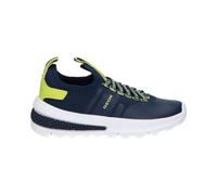 Geox J Activart Boy B, Scarpe da Ginnastica, Verde Lime Marino, 28 EU