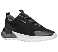 Geox J ACTIVART ILLUMINUS, Scarpe da Ginnastica, Black, 34 EU