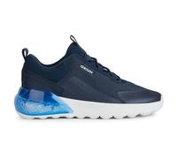 Geox J Activart Illuminus, Scarpe da Ginnastica, Blu Navy, 24 EU
