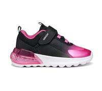 Geox J Activart Illuminus, Scarpe da Ginnastica, Nero Fucsia, 38 EU