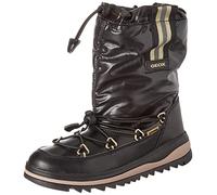 Geox J Adelhide Girl B Ab, Stivali Bambine e ragazze, Nero/Oro (Black/Gold), 30 EU