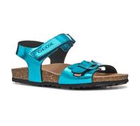 Geox J ADRIEL GIRL C - Sandalo Bambina, Turquoise,